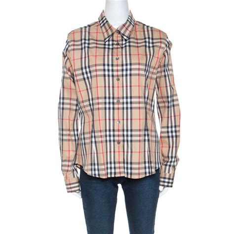 burberry long sleeve button down shirt|Burberry designer button down shirts.